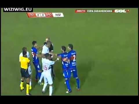 Expulsión de Luis Fabiano y Donnati  @SpheraChannel