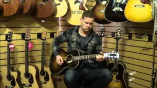 Video thumbnail for Gibson blues king Acoustic Guitar by Steven James Guitar & Amp Centre