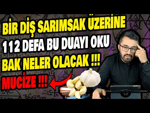 , title : 'BİR DİŞ SARIMSAK ÜZERİNE BU ŞİFA DUASINI OKURSAN NELER OLUR, ETKİLİ ŞİFA DUASI'