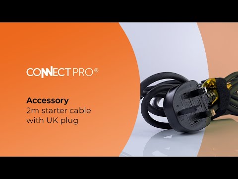 ConnectPro 2m White Starter Cable - MV021