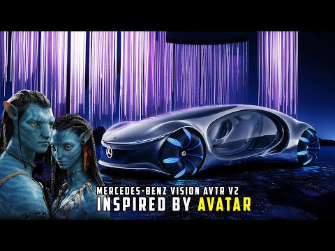 Mercedes-Benz VISION AVTR V2 - Inspired by AVATAR