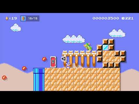 Temple run by Shnayd 🍄 Super Mario Maker 2 ✹Switch✹ #aqg