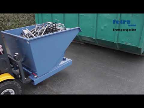 Self Tipping skips from BITO Storage Systems Middle East