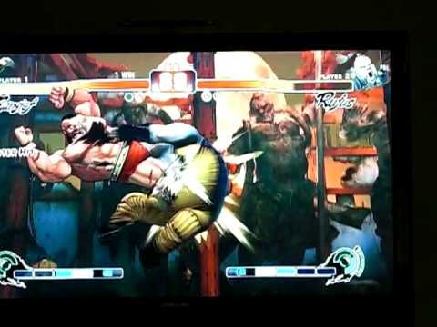 Zangief (Mike) vs Rufus (Dean) Street Fighter IV