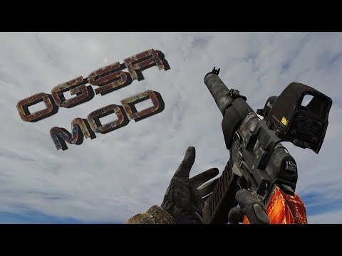 ВСЁ ОРУЖИЕ В STALKER OGSR MOD