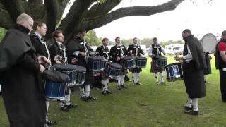 preview picture of video 'Ravara Pipe Band Drum Corps - Newcastle 2012'
