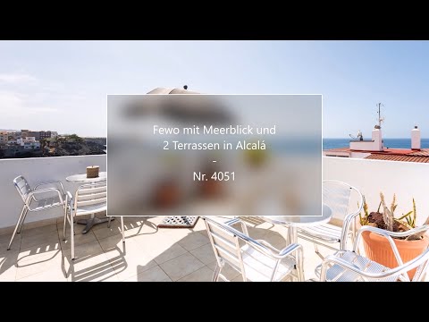 Fewo mit Meerblick und 2 Terrassen in Alcalá - Nr. 4051