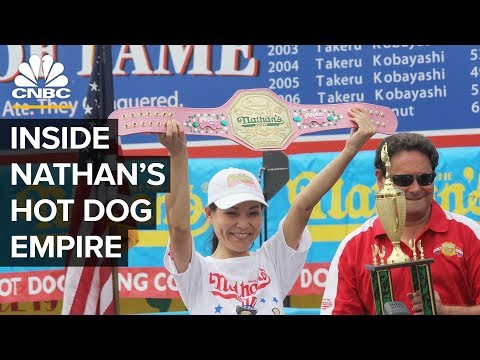 YouTube video about: When is nathan's hot dog contest?
