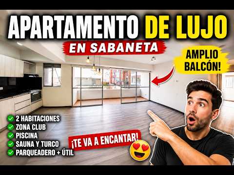 🔥 Apartamento de LUJO en Sabaneta con Vista Panorámica 😱 Piscina, Sauna y Zona Club 🏡