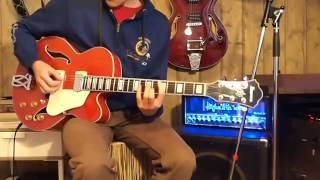Video thumbnail for Ibanez Artcore AF75D hollowbody Demo Review by Александр Голицын