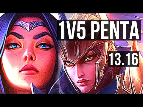 IRELIA vs QUINN (TOP) | 1v5 Penta, 13 solo kills, Legendary | EUW Master | 13.16