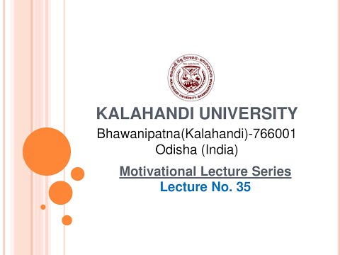 Motivational Lecture No. 35