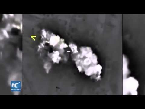 RAW: Russian Air Force destroys four IS targets in night op