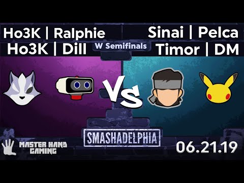 Smashadelphia 2019 - Ho3K | Ralphie + Ho3K | Dill vs Sinai | Pelca + Timor | DM - W Semifinals