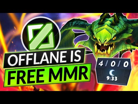 VIPER is Simply FREE MMR If You Do THIS - OFFLANE Tips and Tricks - Dota 2 Guide