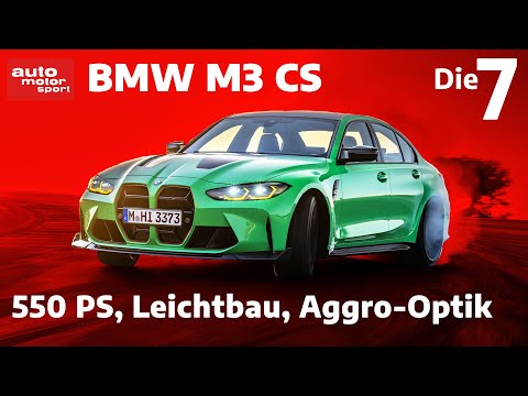 BMW M3 CS (550 PS): Endlos geil oder maßlos übertrieben? | auto motor und sport
