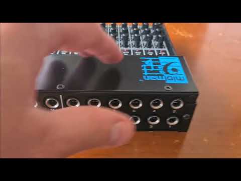 MIDIMAN MicroMixer 18 Channel Compact Stereo Mixer w. Pan, Sends, Return image 8