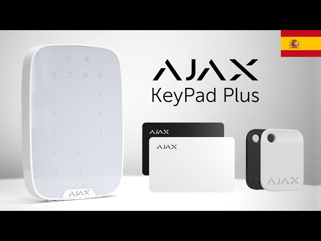 Vídeo relacionado con Teclado inalámbrico para Sistema de Seguridad KeyPad - Blanco - AJAX