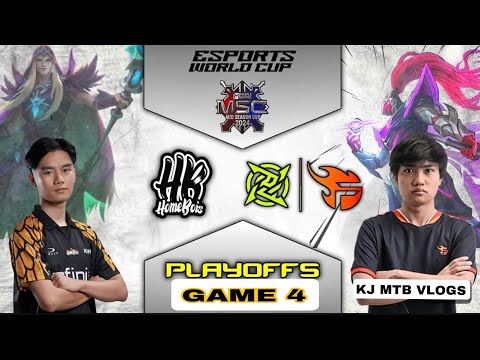 HOMEBOIS vs NIP FLASH GAME 4 | MSC 2024 PLAYOFFS