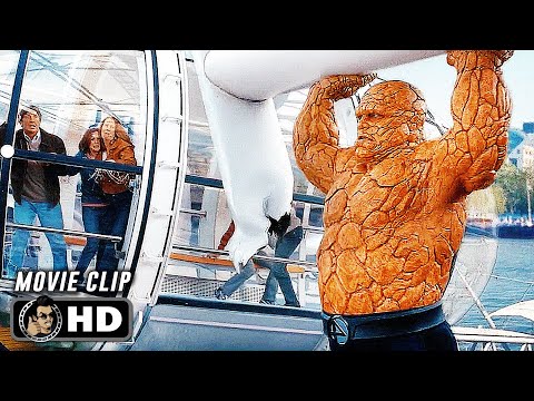 The London Eye Disaster Scene | FANTASTIC FOUR: RISE OF THE SILVER SURFER (2007) Movie CLIP HD