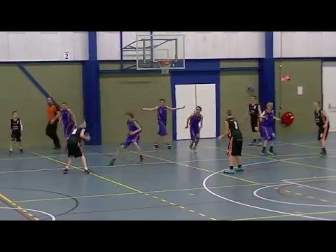 Basketball U14-1 Den Helder Noordkop - TBG Dragons Nijmegen 30-01-16