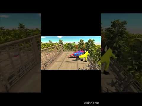 HULK AND SUPERMAN T-REX VS FLASH SPINOSAURUS DEATH RUN - Animal Revolt Battle Simulator