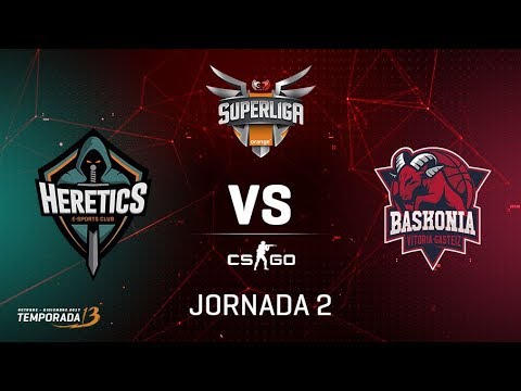 TEAM HERETICS VS TX3 BASKONIA - Mapa 1 - Jornada 2 - #SuperligaorangeCSGO2