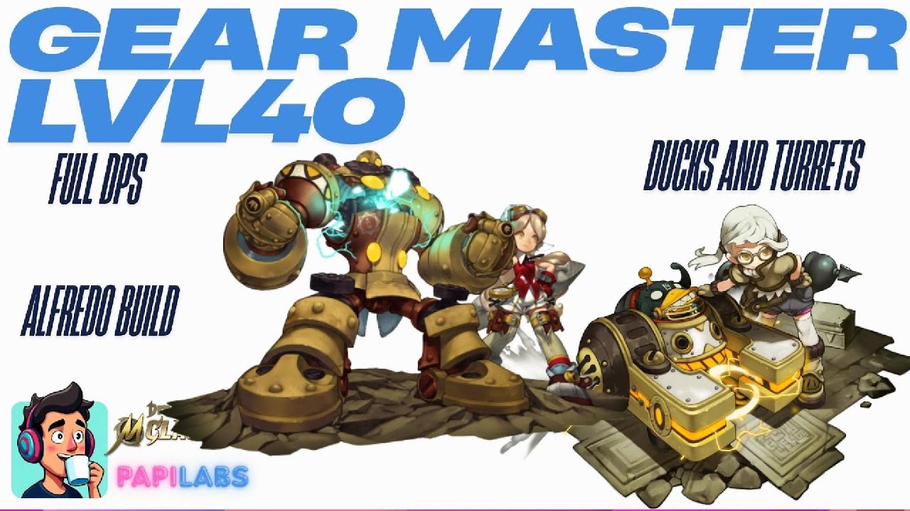 Gear Master LVL40 Build Ideas - Dragon Nest M Classic
