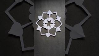 Download lagu Easy and beautiful paper snowflake ❄️ 351#snowflake #shorts #papercrafts #craft #diy #yt #viral mp3