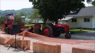 preview picture of video 'Antique Tractor Pull 2013 in Ontario, Wisconsin'