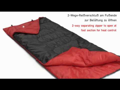 Миниатюра изображения товара Спальный мешок High Peak Ranger / 20038 (антрацит/красный)