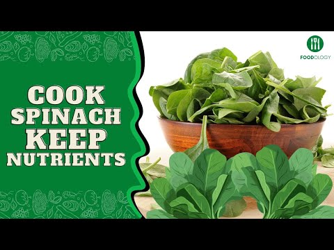 How To Cook Spinach Without Losing Nutrients