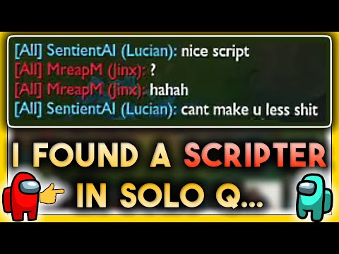 I Found Another SCRIPTER in Solo Q...