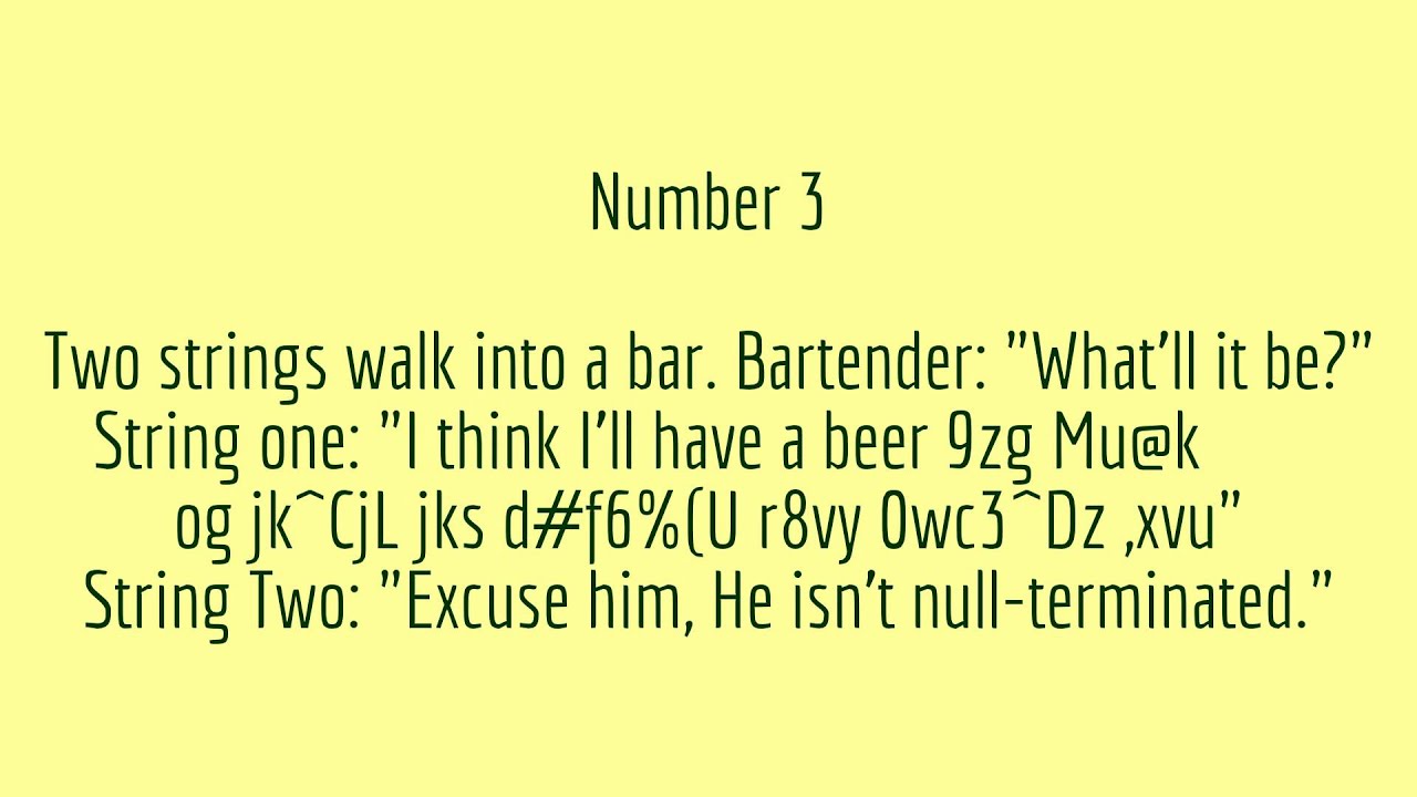 Top 10 Programmer Jokes (World's Funniest Jokes Part 6)