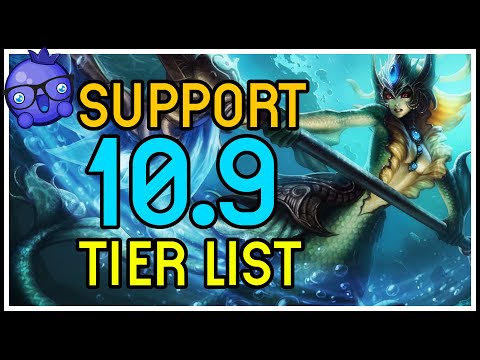 Support Patch 10.9 Tier List - League of Legends