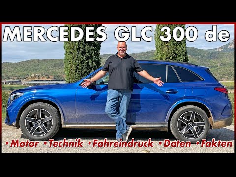 Mercedes GLC 300 de Das Mercedes Mittelklasse SUV als Hybrid im Test | Preis Motor Daten Review 2022