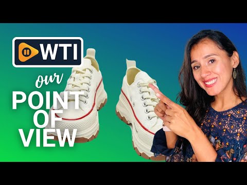 2023 New Degisn Women's Platform Canvas Fashione Sneakers 7 White - WTI product video review
