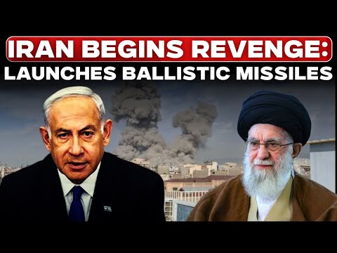 LIVE: Iran Attacks Israel, Launches New Wave Of Ballistic Missiles | Sirens Heard Across Israel