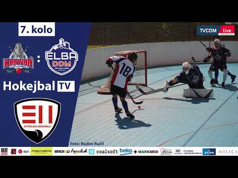 Highlights 7. kolo Extraligy hokejbalu - HbK Karviná - Elba DDM Ústí nad Labem | 9.10. 2021