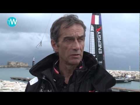 Interview with Bruno Peyron during the Naples leg of the America's Cup World Series