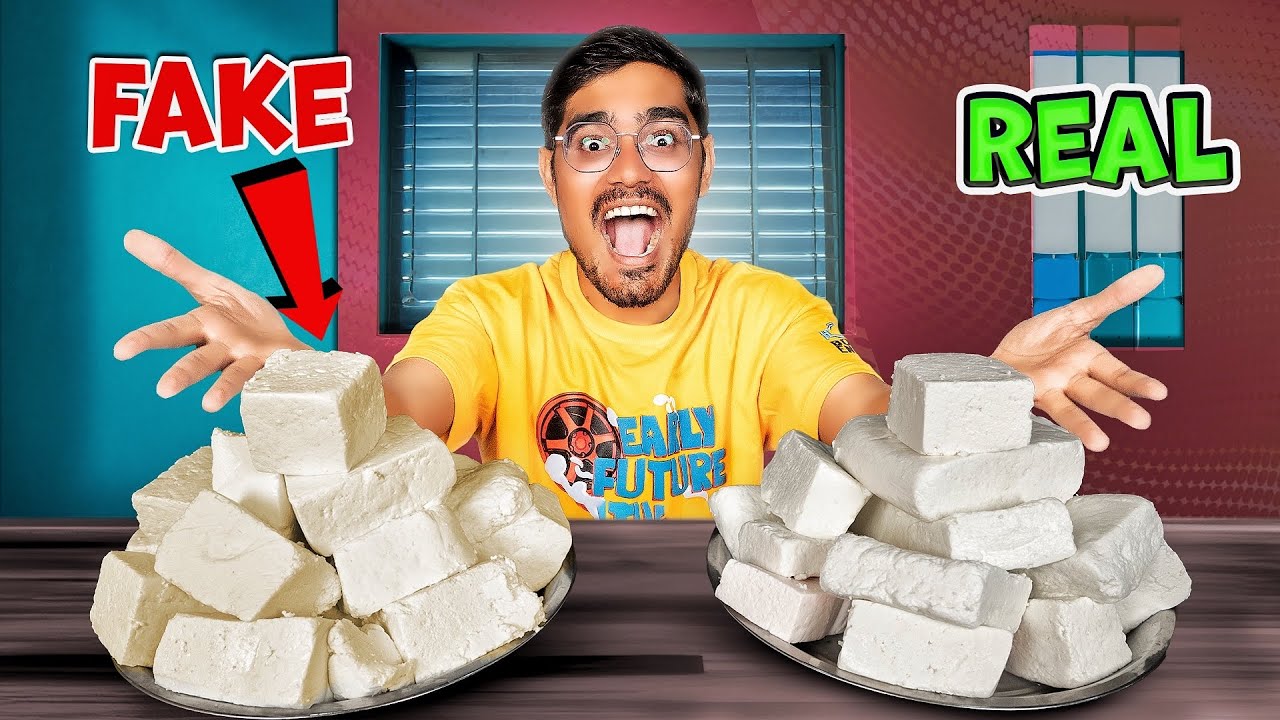 Fake Paneer VS Real Paneer Testing | कैसे पहचानें नकली और असली पनीर?