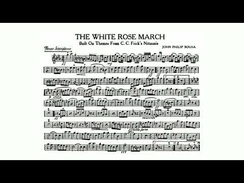 The White Rose March by John Philip Sousa - Tenor Saxophone