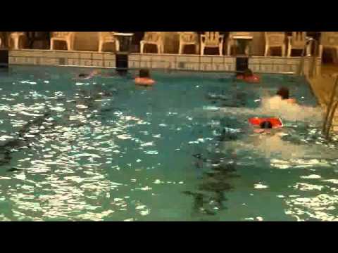 De zwemtraining van SV Putten Triathlon 1