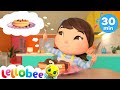 1 2 What Shall We Do Lellobee Kids Cartoons Songs Healthy Habits For Kids