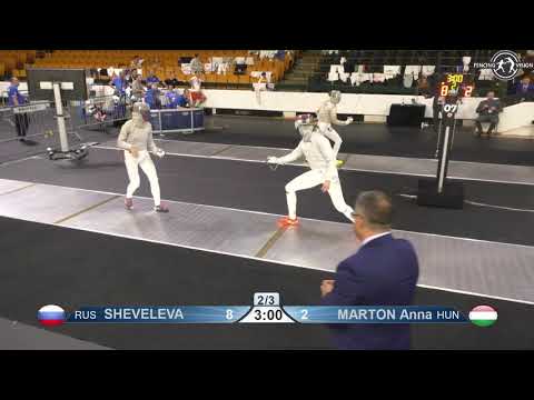 2018 T32 10 F S Individual Novi Sad SRB European Championships 7 SHEVELEVA RUS vs MARTON HUN
