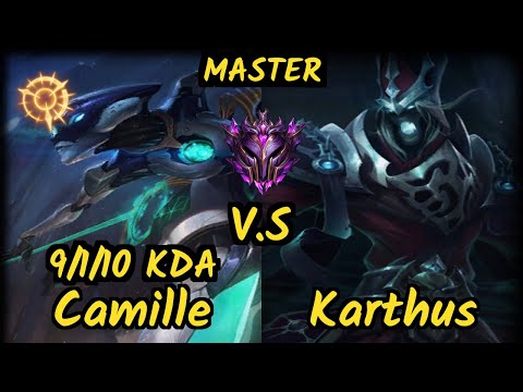 DA Stefan (CAMILLE) vs KARTHUS - 9/1/10 KDA JUNGLE GAMEPLAY - EUW Ranked MASTER