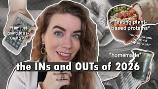 what's IN and what's OUT in 2026 // vegan policing, AI, apathy and perfect environmentalism