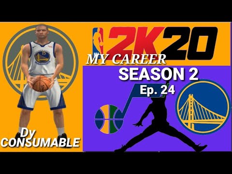Jazz vs Warriors | Season 2, Ep. 24 | nba 2k20 my career