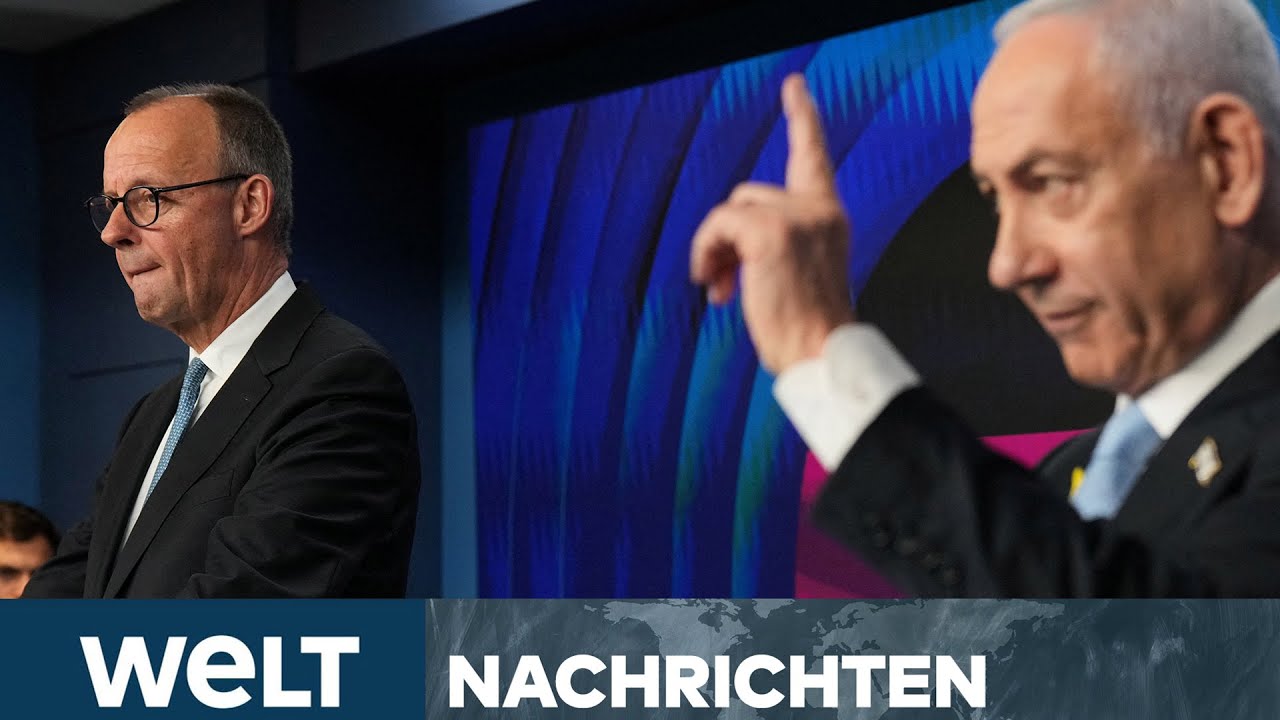 MERZ IN ISRAEL: Diplomtische Gratwanderung! Welche Signale gehen vom Treffen aus? | WELT LIVESTREAM