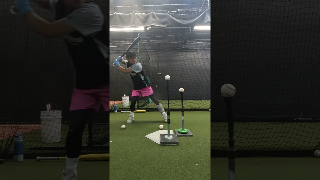 Nathan Controlling His Forward Move  Explosive on Both Sides of the Plate
